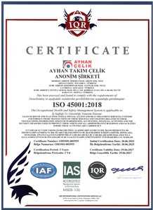 ISO 45001:2018 İş Sağlığı ve Güvenliği