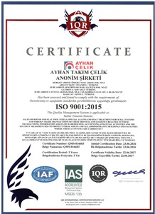ISO 9001:2015 Kalite Yönetim Sistemi
