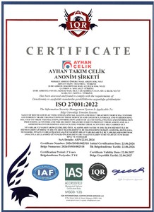 ISO/IEC 27001:2022 Bilgi Güvenliği